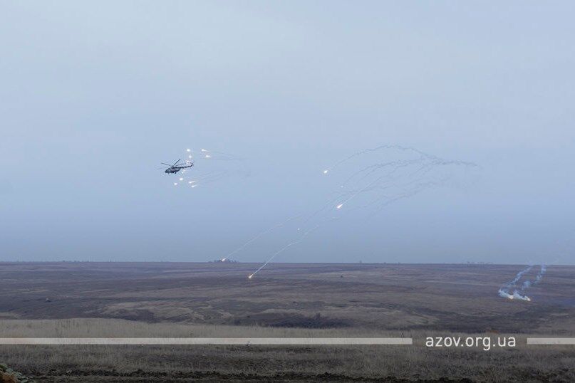 Учения на побережье Азовского моря