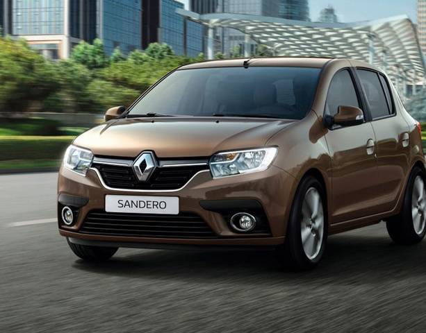 Renault Sandero – найдешевший автомобіль зі списку бестселерів України