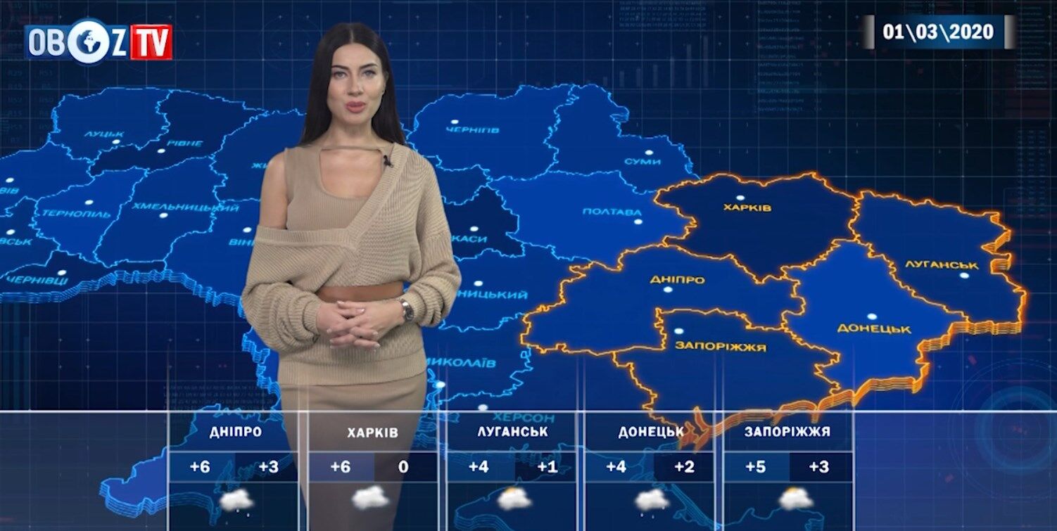 1 березня в Україні потеплішає: прогноз погоди від ObozTV