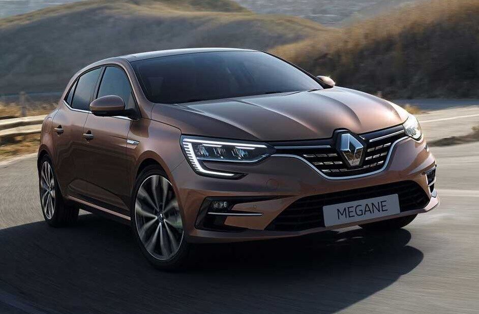 Новий Renault Megane легко впізнати по бамперах і фарах