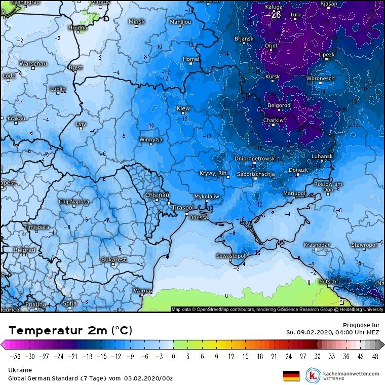 Прогноз на 9 февраля