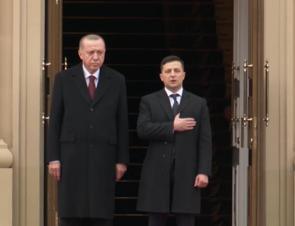 Встреча Эрдогана и Зеленского