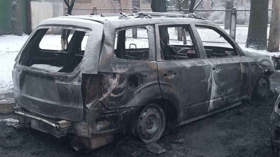 На Київщині спалили авто місцевого депутата