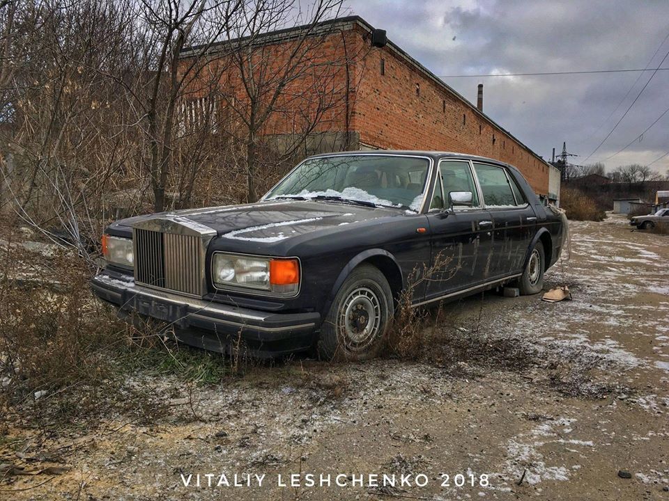 Брошенный Rolls-Royce Silver Spur II уже в 2018 году