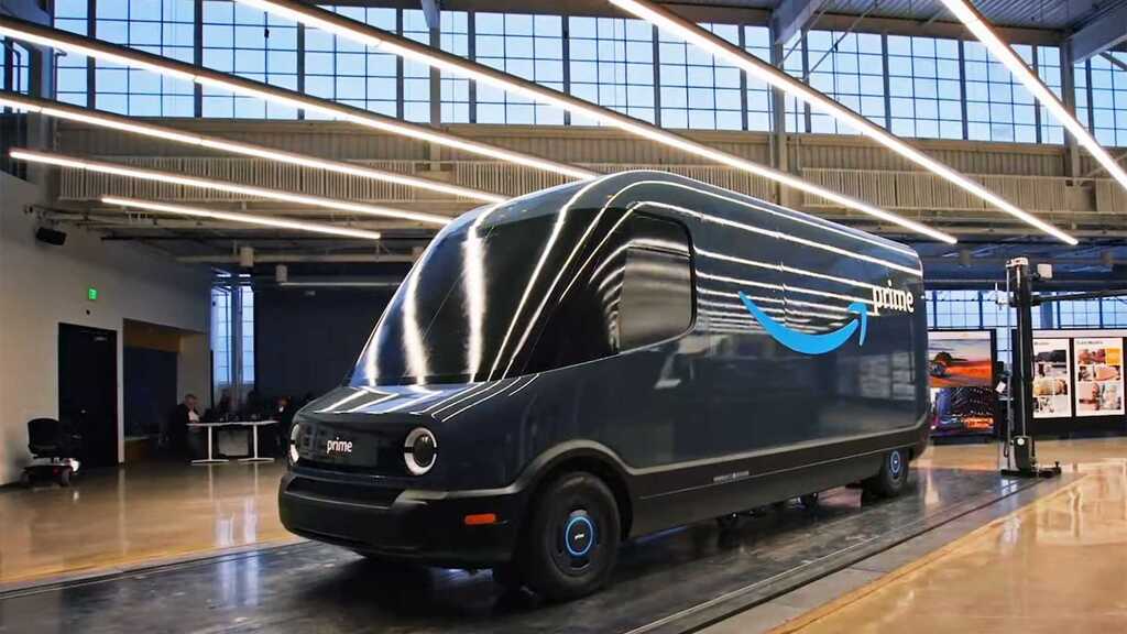 Rivian-Amazon Delivery Van