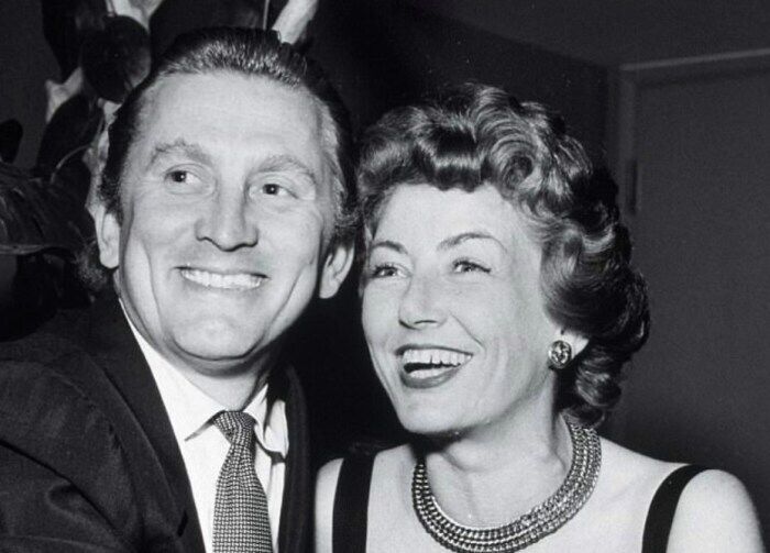 Кирк Дуглас и Энн Байденс