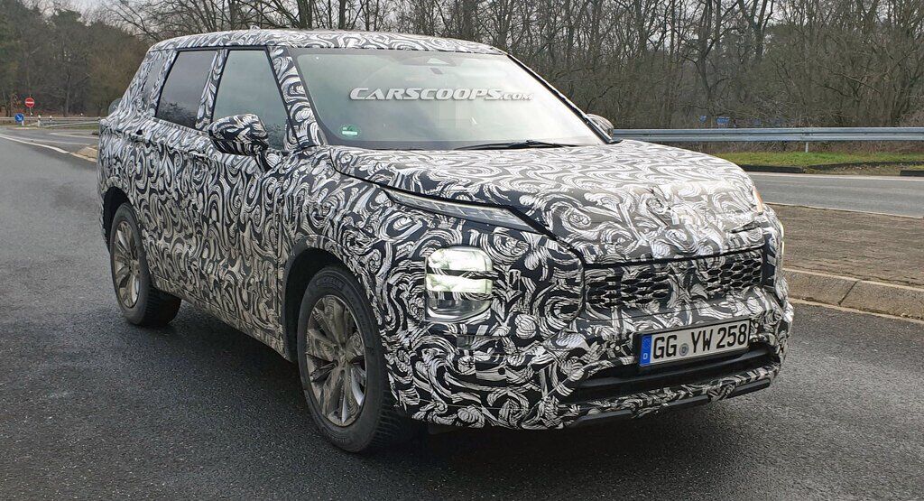 Mitsubishi Outlander 2021 проходит финальные тесты