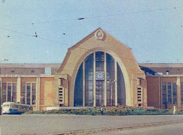 Вокзал Киева в 1970-х годах