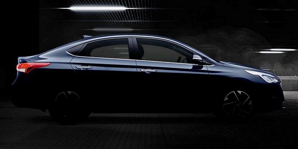 В профиль Hyundai Verna 2020 получилась солидной машиной
