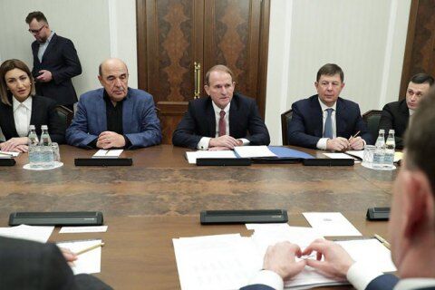 Втреча депутатов ОПЗЖ в Кремле
