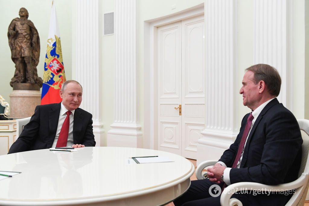 Зустріч Путіна і Медведчука