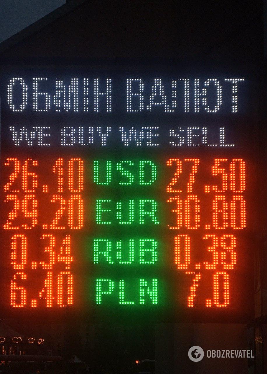 Уже по 27: в обменниках Днепра взлетел курс доллара