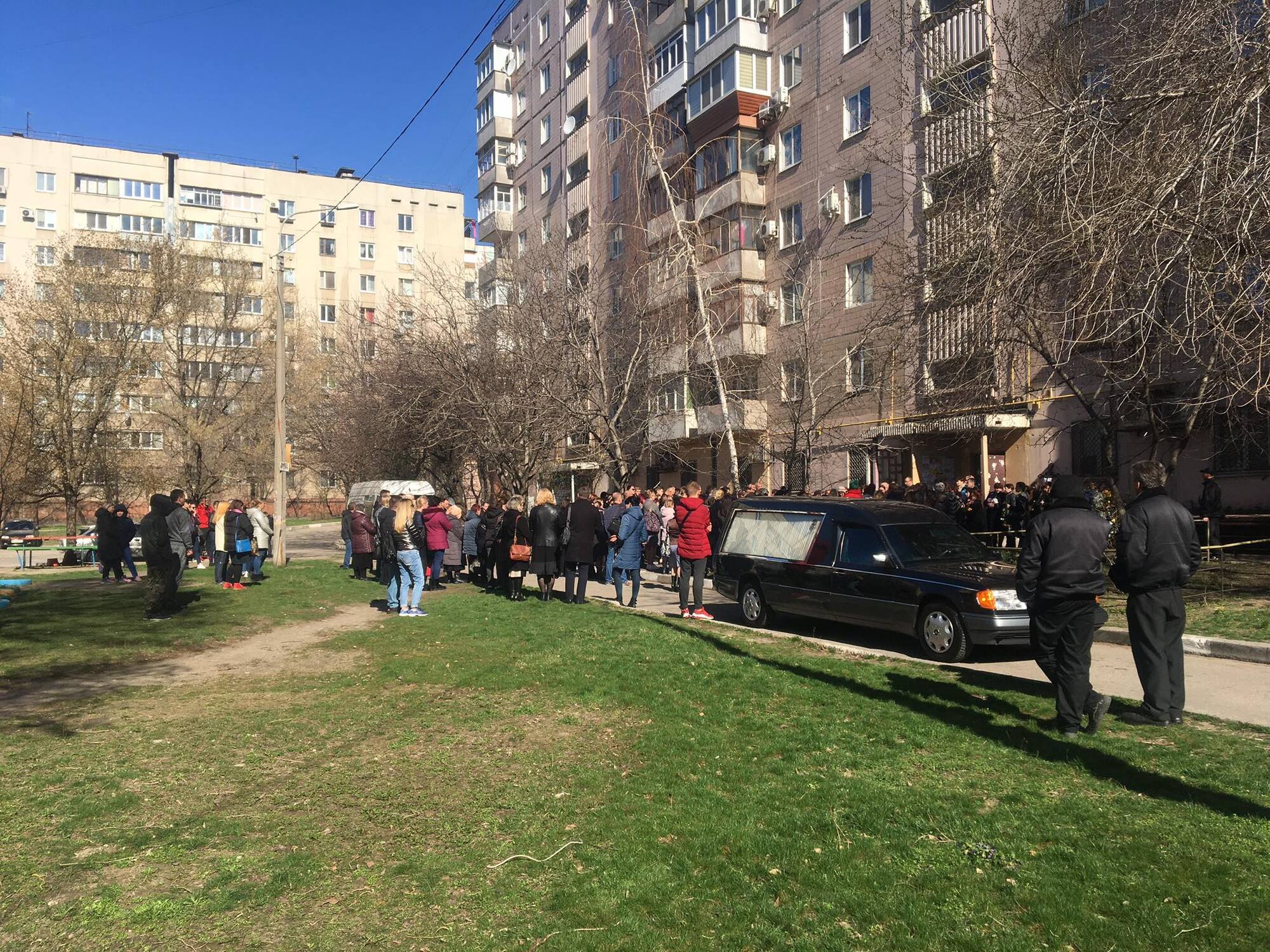 В Запорожье попрощались с Аней Ждан