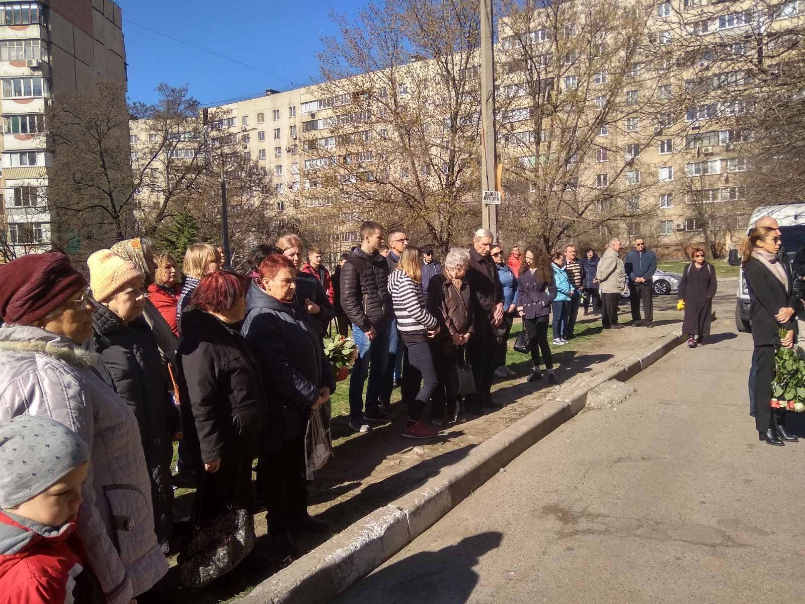 В Запорожье попрощались с Аней Ждан