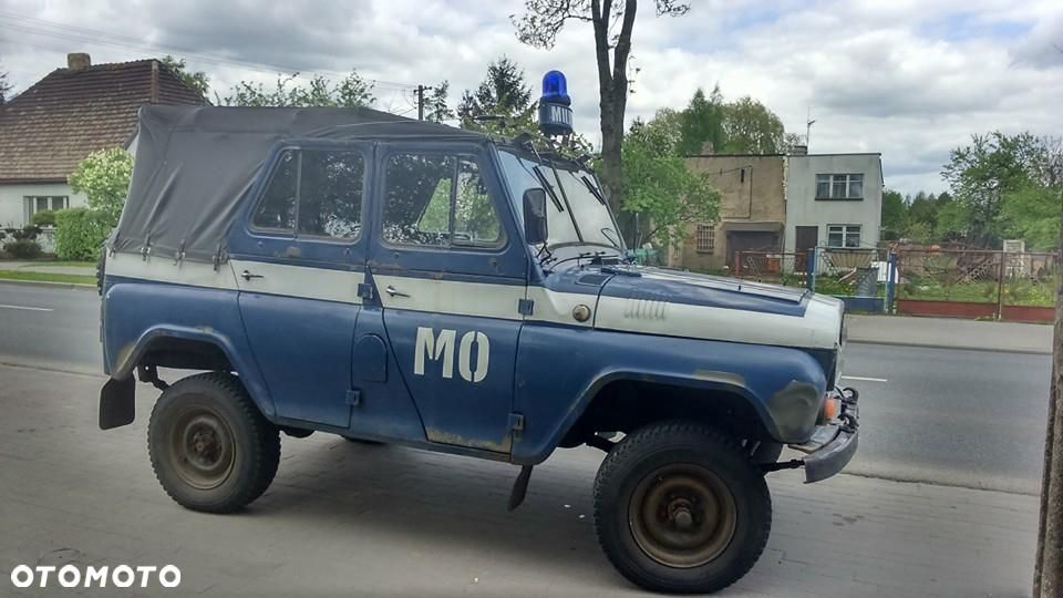 Милицейский УАЗ-469 до реставрации