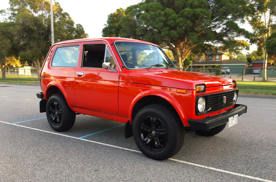 Lada Niva, яка продається в Австралії