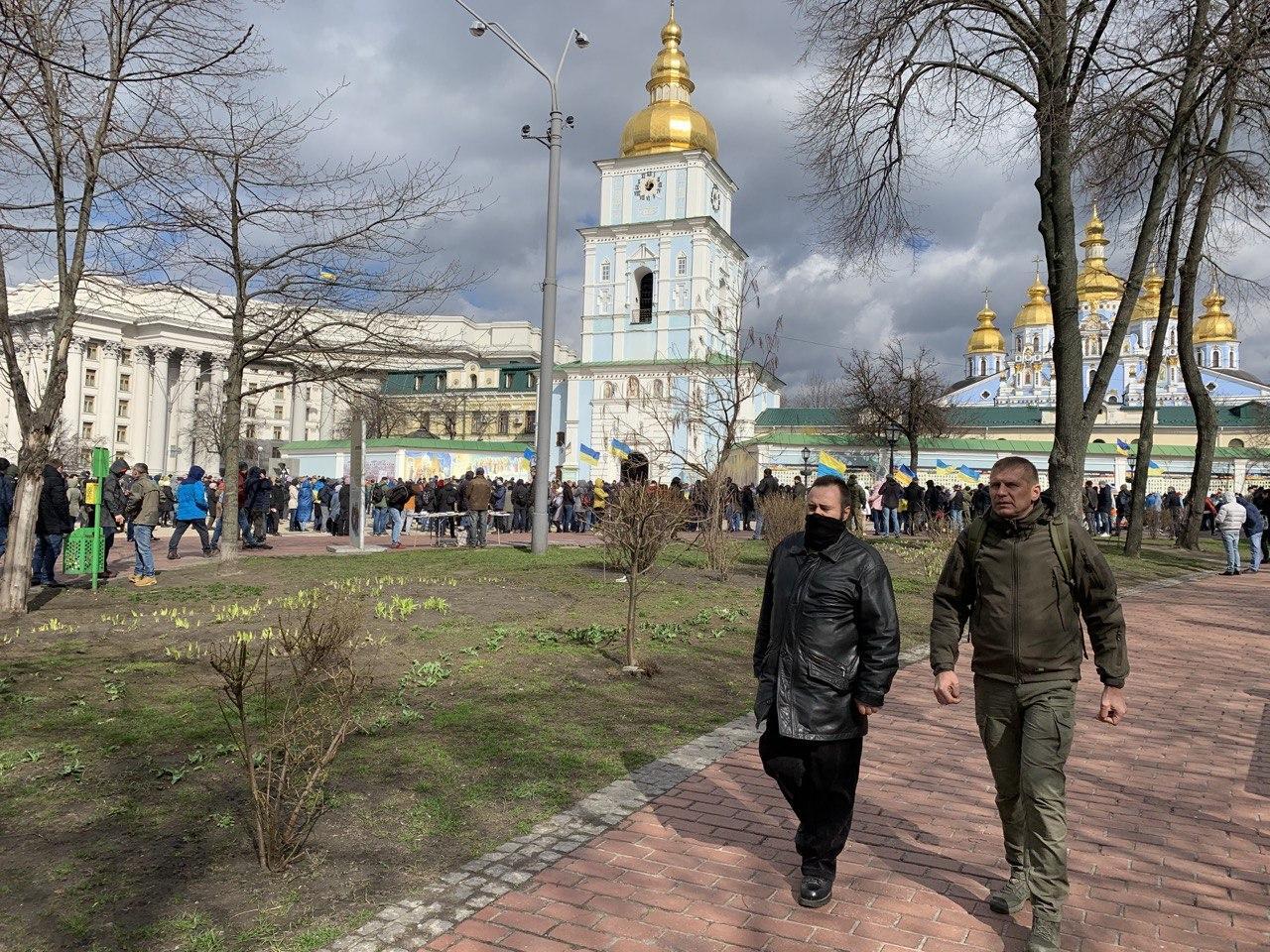 Марш патриотов в Киеве