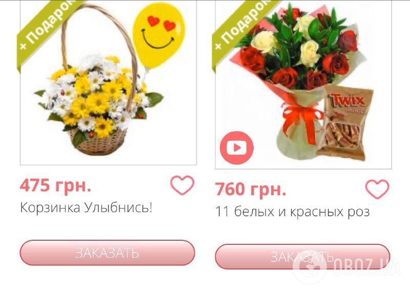 Доставка квітів