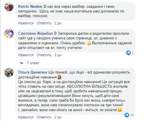 В Україні батьки поскаржилися на дистанційне навчання дітей на карантині