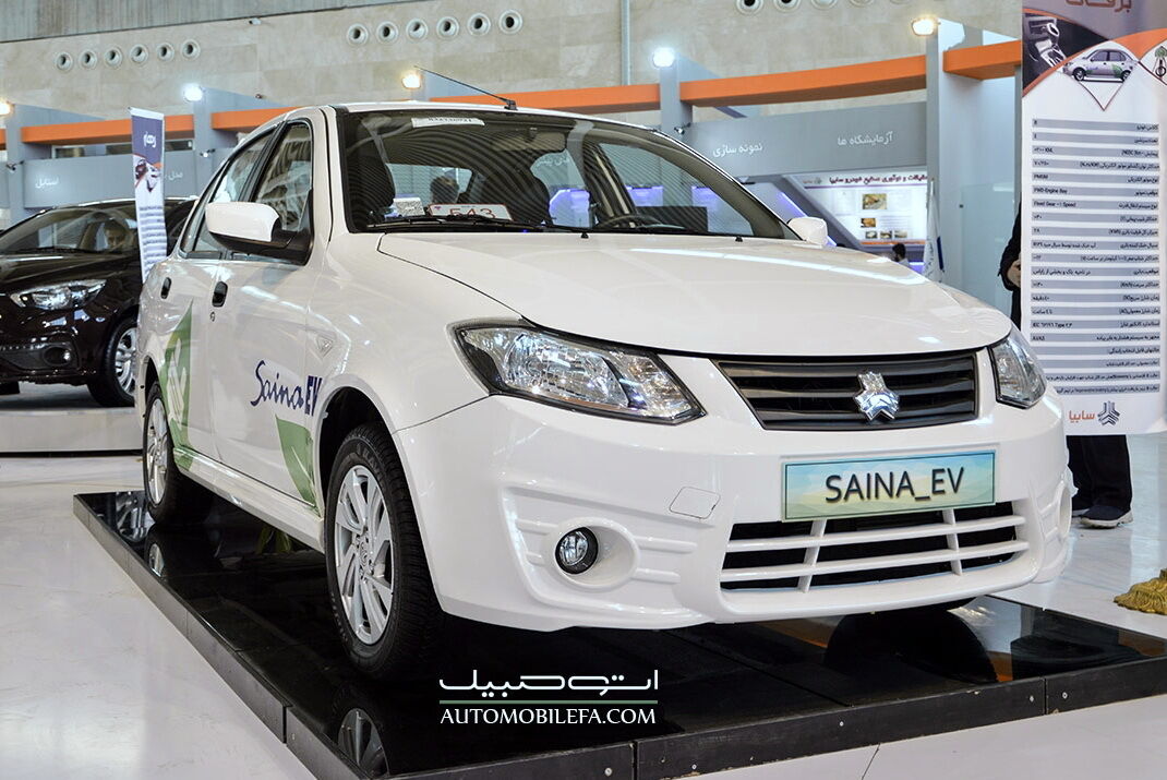Експериментальний зразок електричного седана SAIPA Saina EV