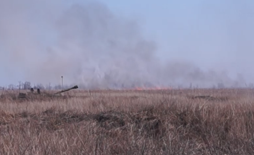 ЗСУ провели навчання з бойовими стрільбами на Донбасі