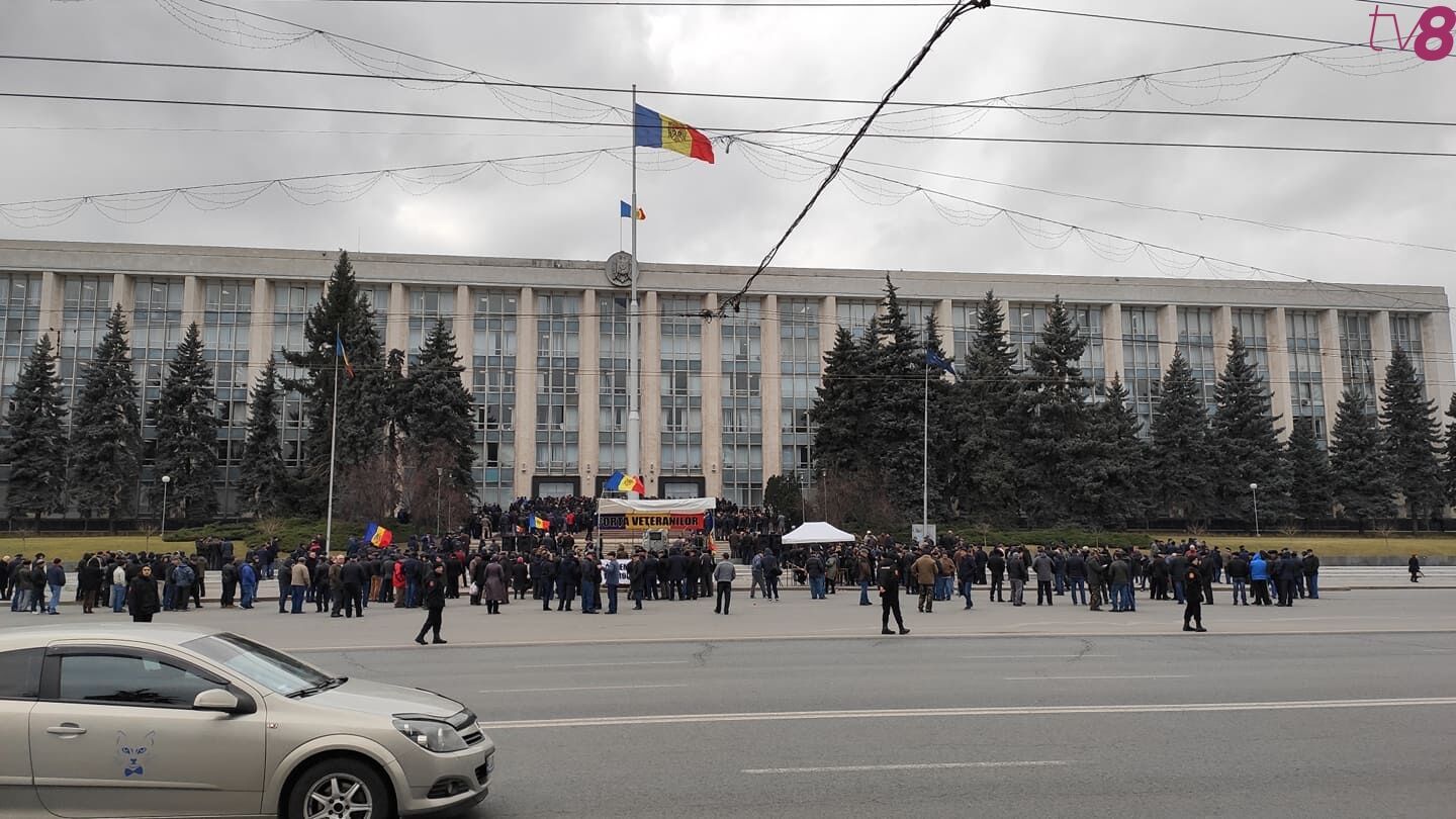 Протесты в Молдове