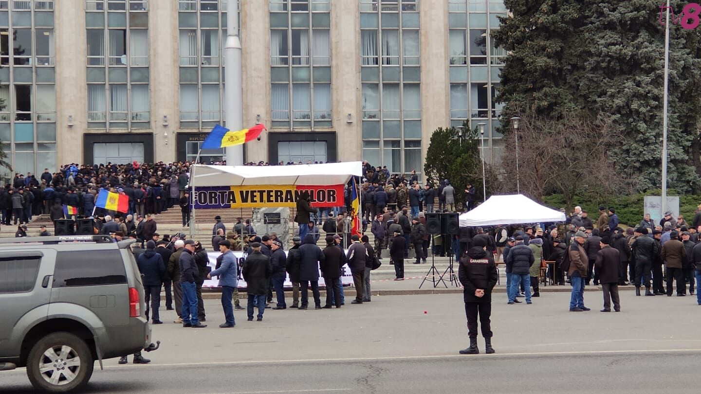 Протесты в Молдове