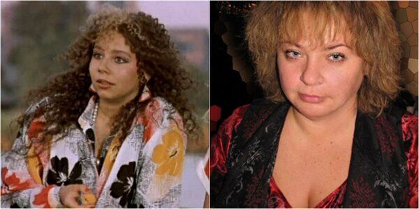 Александра Табакова в молодости и сейчас