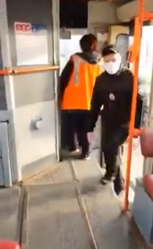 В Киеве из-за карантина происходят конфликты в транспорте