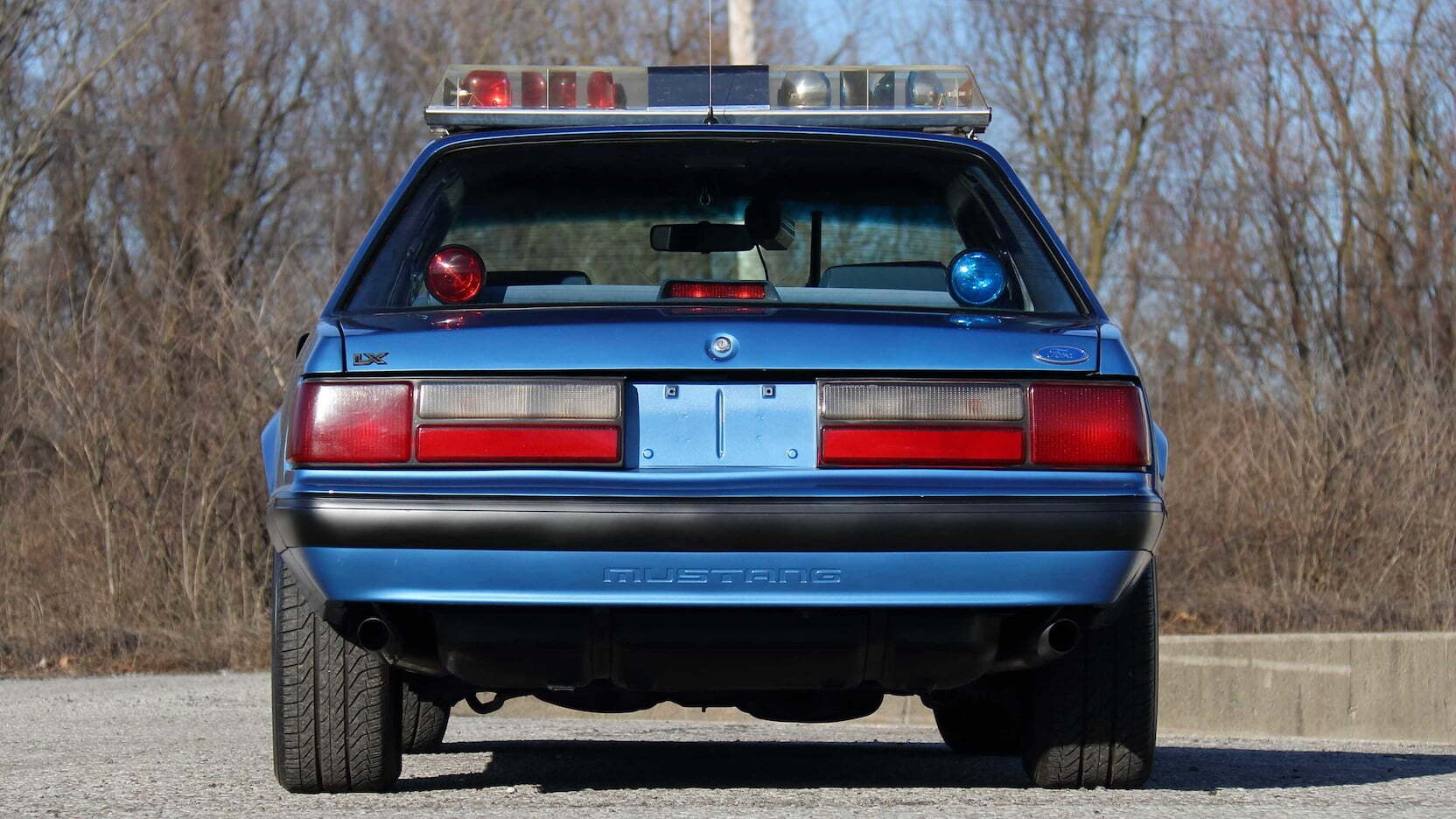 1989 Ford Mustang SSP Police Car