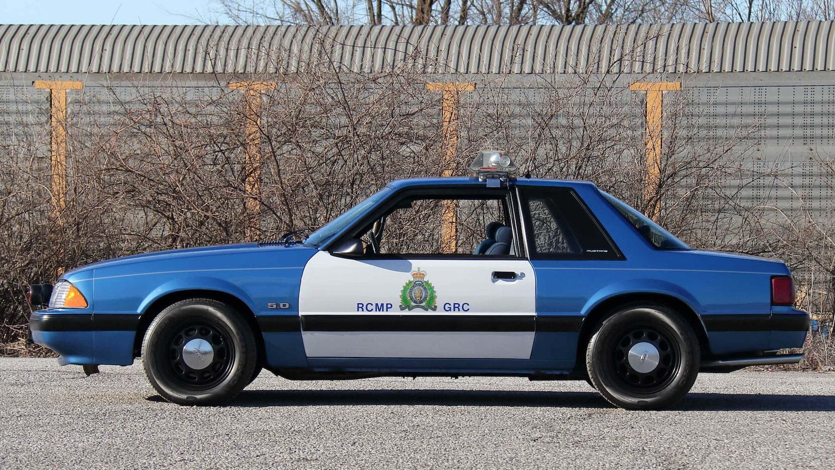 1989 Ford Mustang SSP Police Car