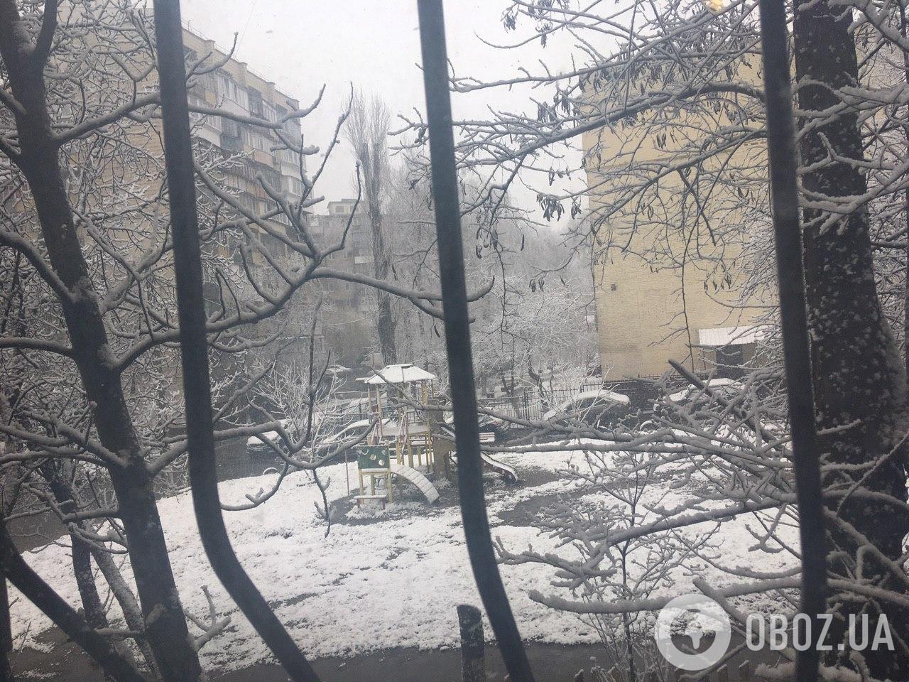 Снег в Киеве, Соломенский район