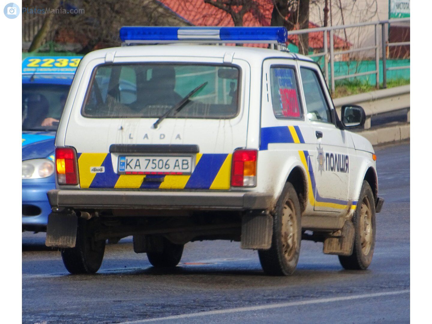 Полицейская Лада Нива украинской сборки