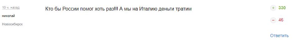 Приклади коментарів