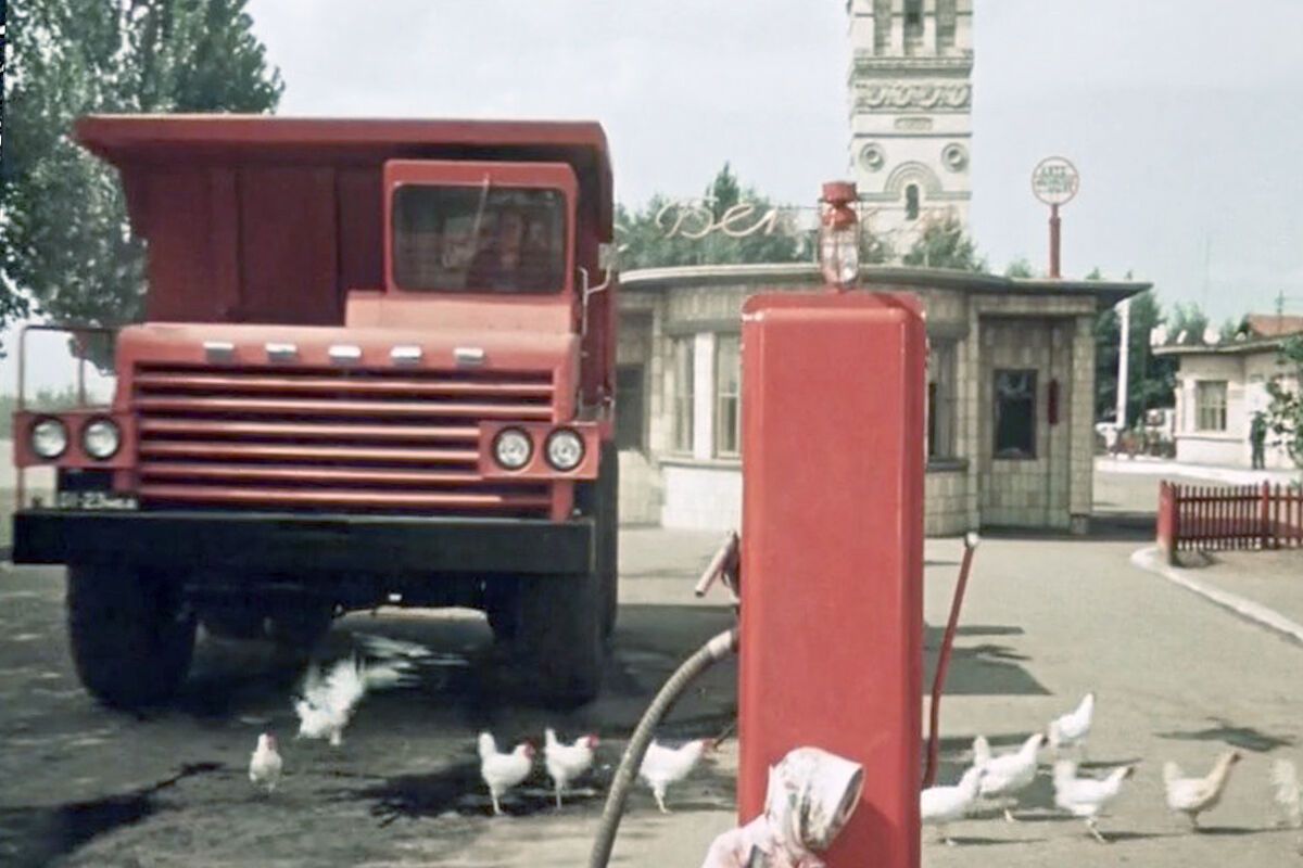 Дослідний зразок кар'єрного самоскида "БелАЗ-540" 1961 р.