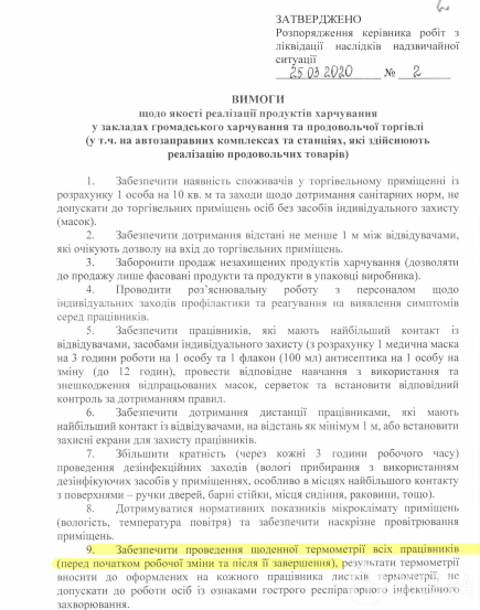 У Києві ввели жорсткі правила в супермаркетах: на вході перевірять усіх, а продавати на вагу заборонили