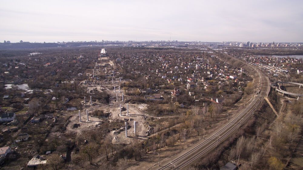 Стало известно, когда в Киеве заасфальтируют Подольско-Воскресенский мост