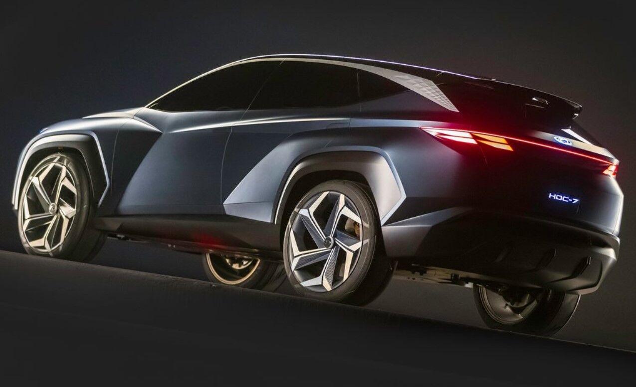 Дизайн Hyundai Vision T (Hyundai HDC-7) легко читается в новом Tucson
