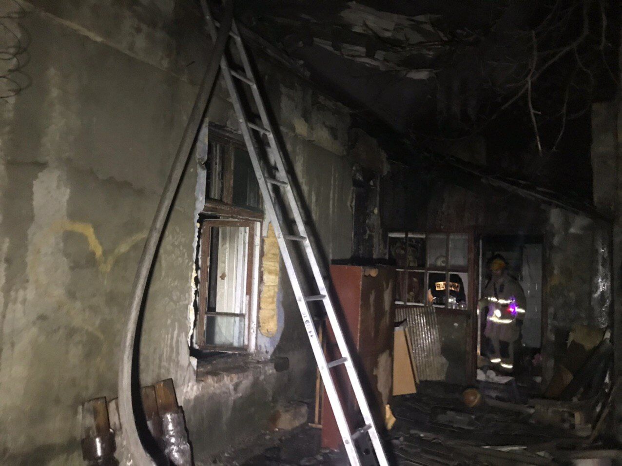 В Одессе сгорел частный дом
