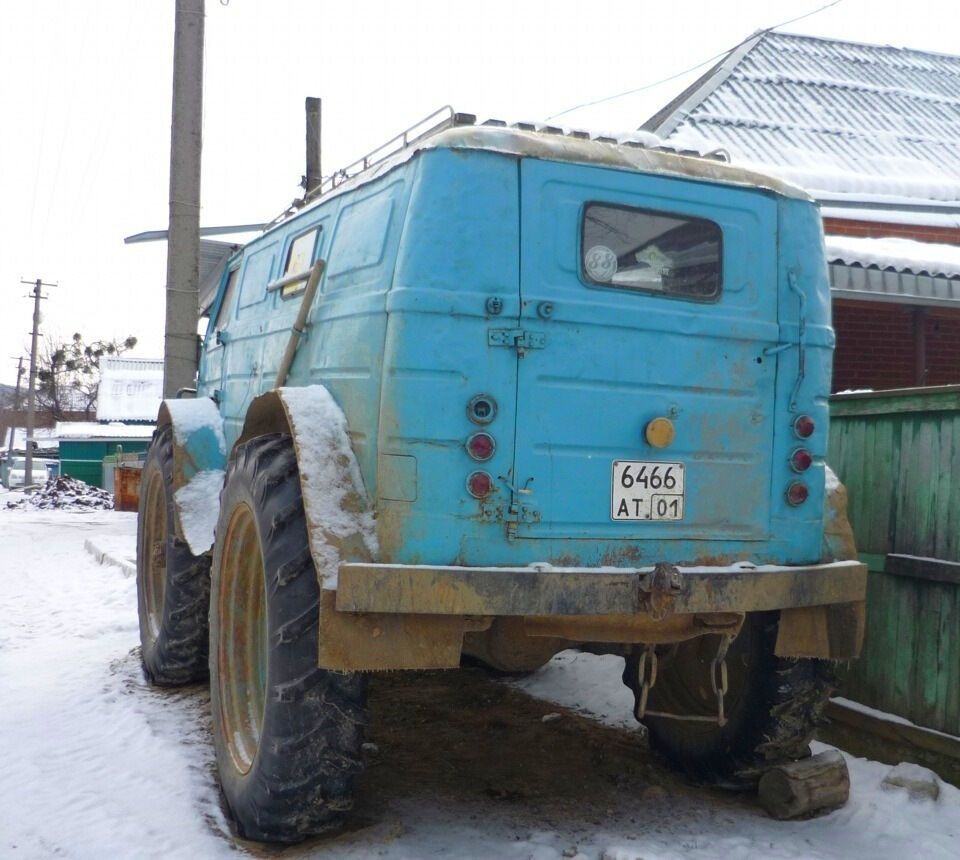 ЕрАЗ-762 на тракторных колесах