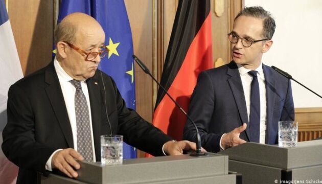 Міністри закордонних справ Німеччини та Франції зробили спільну заяву щодо Донбасу