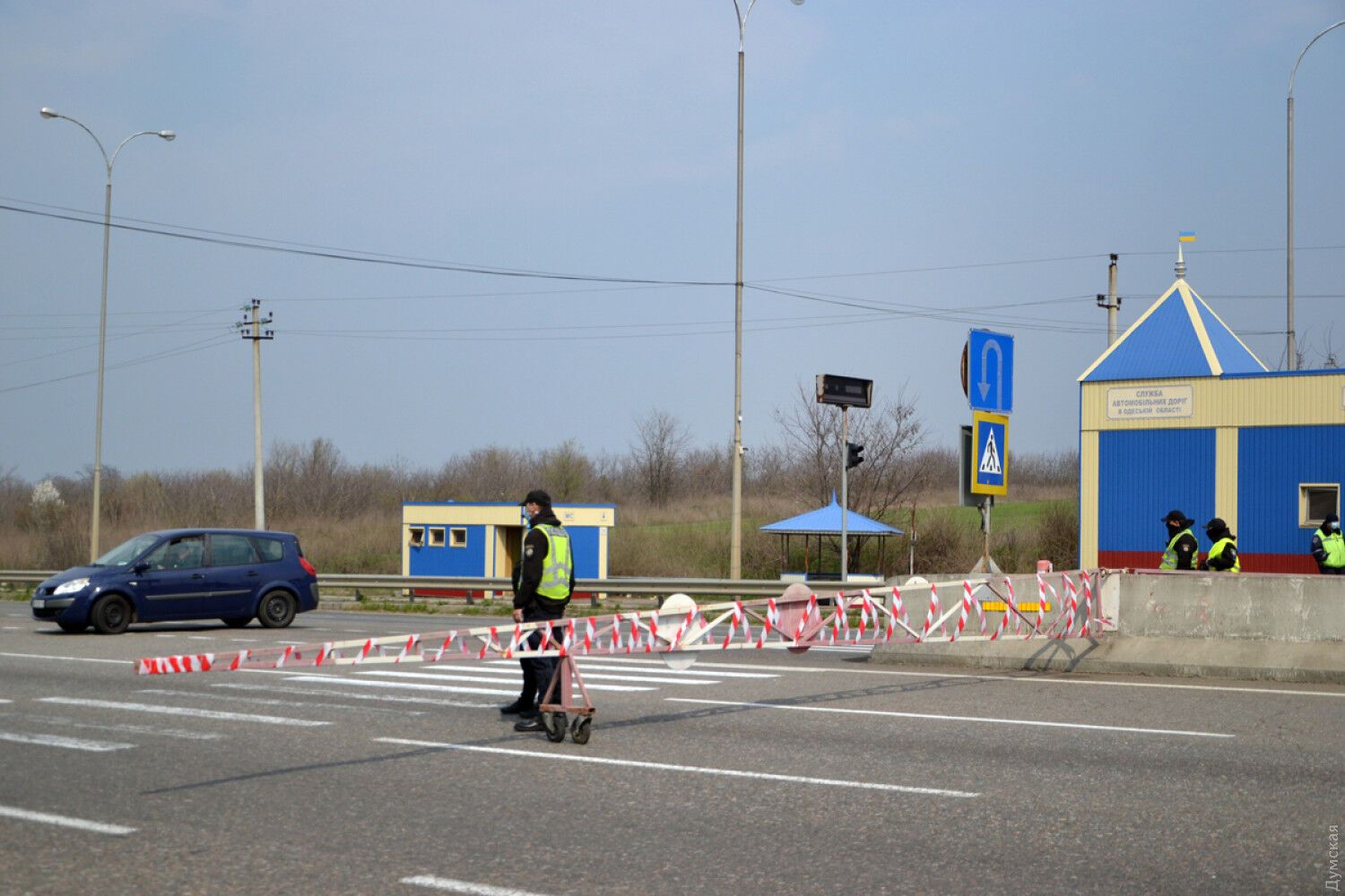 На в'їздах до Одеси з'явилися блокпости