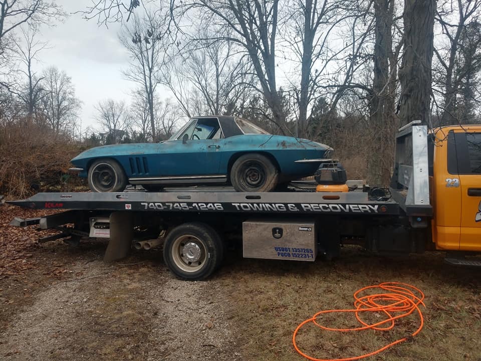 Найденный Chevrolet Corvette C2
