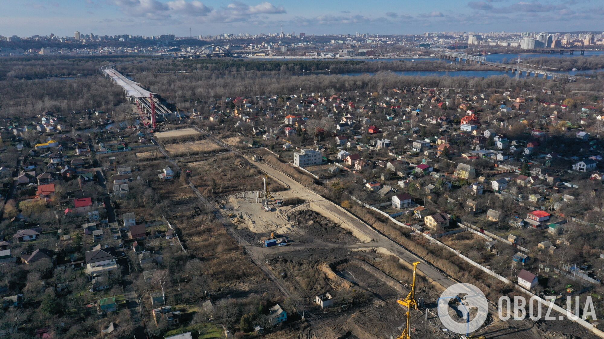 Жителі садів бояться шуму від руху на мосту