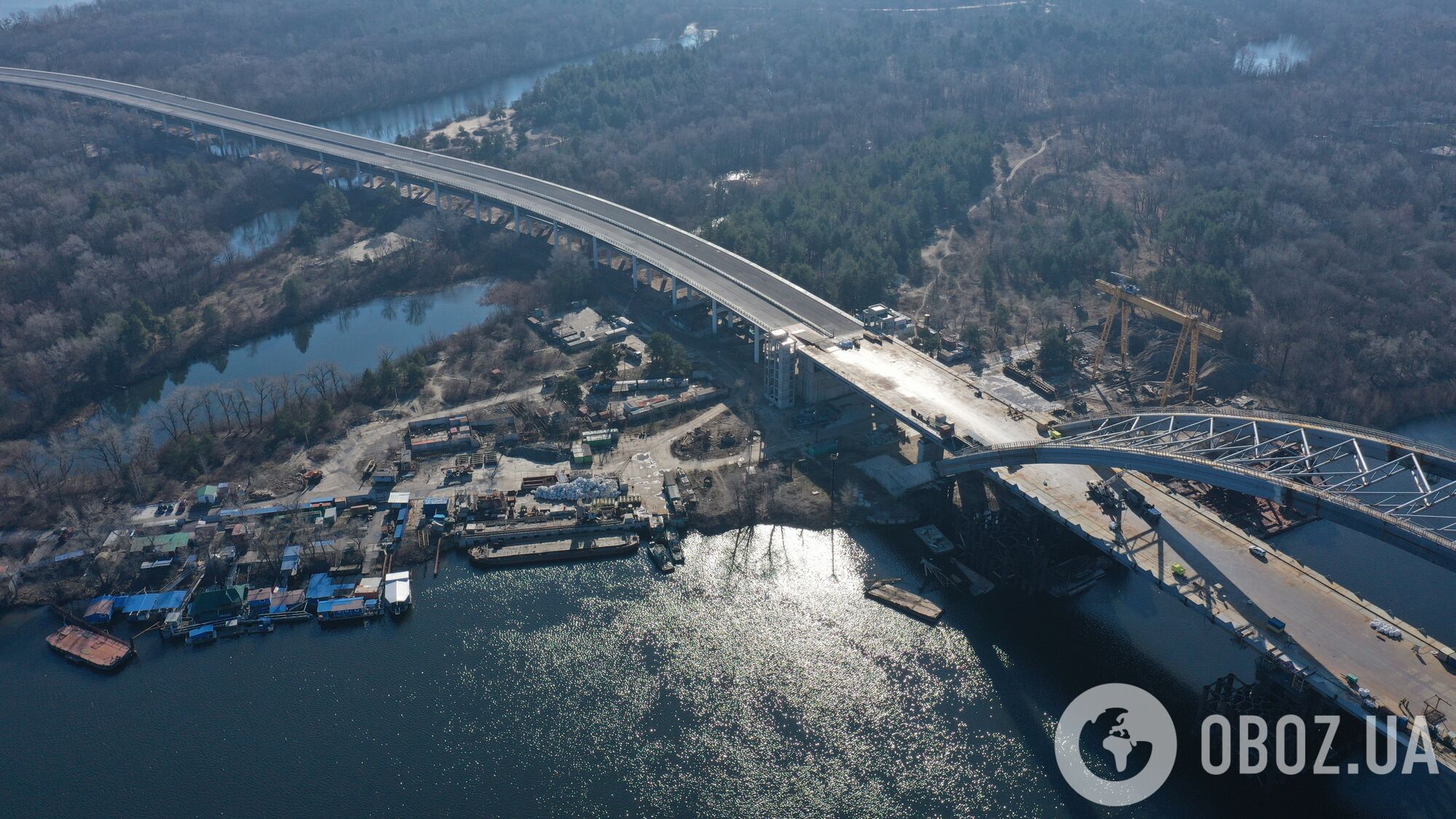 Подільський міст на Трухановому острові