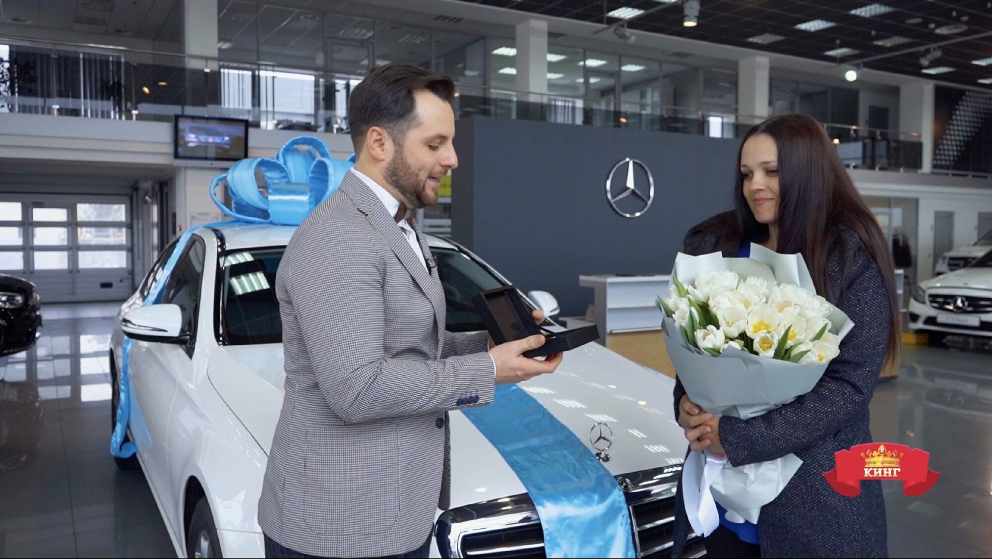 Киевлянка выиграла Mercedes в украинском онлайн-казино. Видео