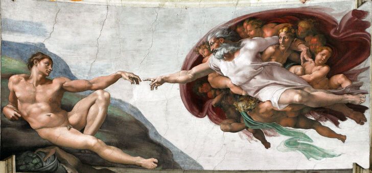 Одна з найвідоміших фресок Мікеланджело
