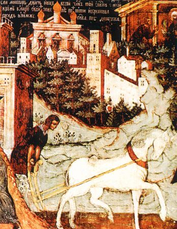 Икона "Второе обретение главы Иоанна Предтечи"