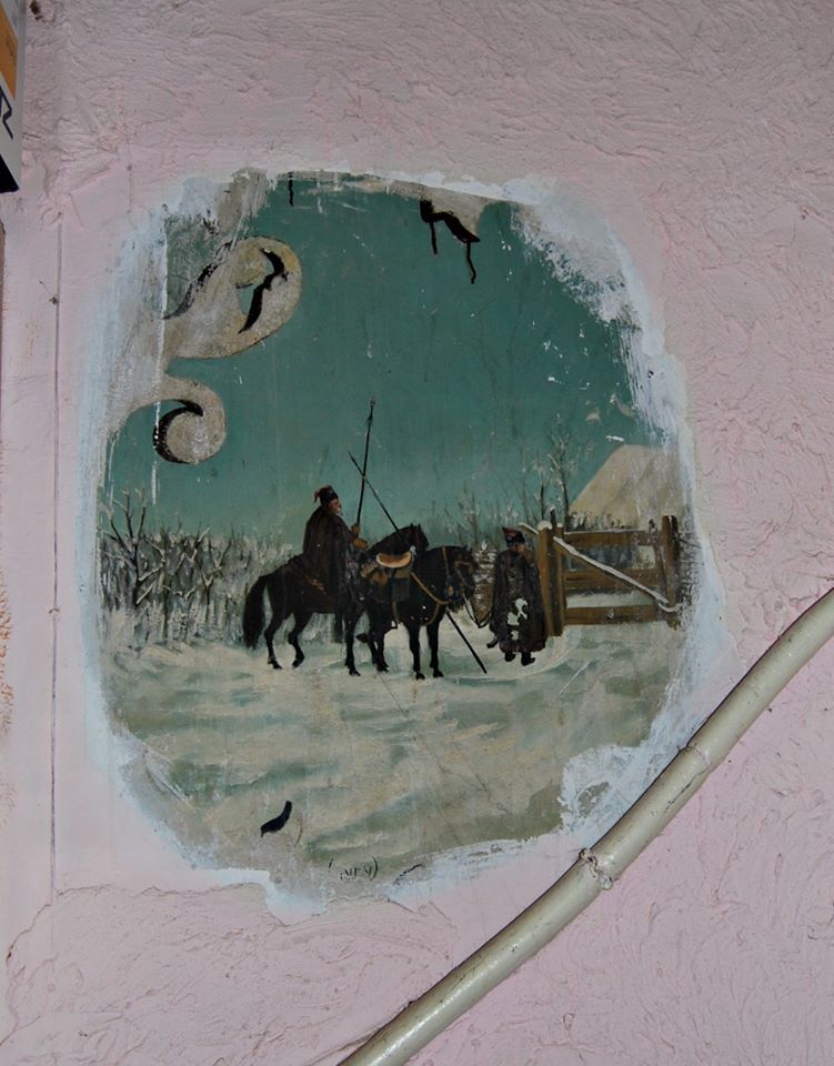 В одесском доме нашли старинные украинские фрески