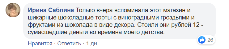Архивное фото магазина "Українські ласощі" вызвало ностальгию у киевлян